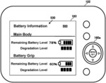 Imaging device with battery prioritization