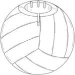 Volleyball bed leg cover