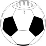 Soccer ball bed leg cover