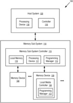 One-Ladder Read of Memory Cells Coarsely Programmed via Interleaved Two-Pass Data Programming Techniques