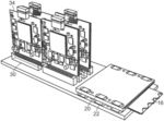 Magnetic matrix connector for high density, soft neural interface