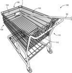 Cart pocket to prevent long items from passing through shopping cart