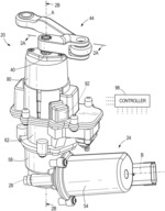 Actuator for powered vehicle closure