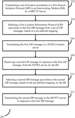 Method for NextGen mission critical networks to determine location of tetra network devices