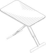 Collapsible height adjustable table
