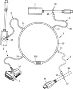 Adapter collection ring structure
