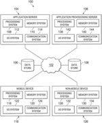 Complex computing network for improving establishment and streaming of audio communication among mobile computing devices