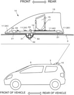 Antenna device for vehicle