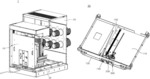 Retracting and extending apparatus for circuit breaker with interlock module