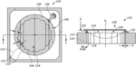 Acoustic transducers for microphone assemblies having non-circular apertures