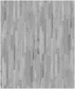 Engineered wood panel with surface ornamentation