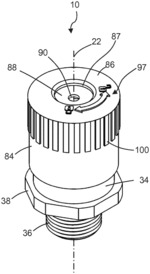 Cable leadthrough device