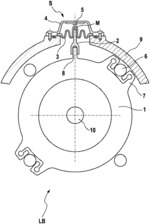 MULTIPLE DISK BRAKE FOR A ROTATABLE ELEMENT