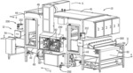 Ovens With Metallic Belts And Microwave Launch Box Assemblies For Processing Food Products