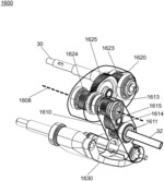 Wheel suspension and transmission gear assembly