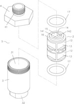 Magnetization purifying device for air and water