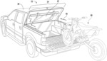 Collapsible folding truck trunk