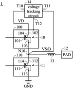 VOLTAGE TRACKING CIRCUITS AND ELECTRONIC CIRCUITS