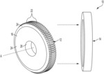STAMPED HUB FOR CAST PLASTIC