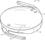Multi-part intraocular lens with locking mechanism