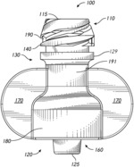 Medical connectors configured to receive emitters of therapeutic agents