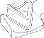 Support member for cushion of respiratory interface device