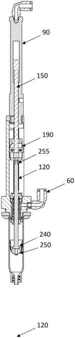 Volumetric measurement and regulation device incorporated in a time-pressure dispenser