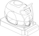 Portions of an enclosure of a DAP unweighting system