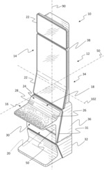 GAMING MACHINE AND DISPLAY LIFTING SYSTEM FOR USE WITH GAMING MACHINES
