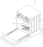 DISH WASHER WITH ECCENTRIC PROTRUSION IN POWER TRANSFER ASSEMBLY