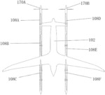 Method of flight control in a fixed-wing drone
