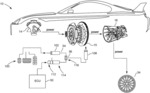 SHARED CLUTCH CONTROL FOR MANUAL TRANSMISSION WITH A HYBRID DRIVE
