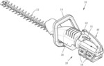 ROTARY TYPE GRIPPING DEVICE FOR ELECTRICAL HEDGE TRIMMER