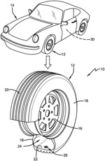 COUNTER-DEFLECTION LOAD ESTIMATION SYSTEM FOR A TIRE