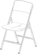 Chair frame and legs