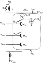 Dual voltage switched branch LNA architecture
