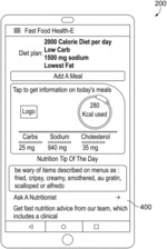 SYSTEM AND METHOD FOR USER INTERFACE MANAGEMENT TO PROVIDE PERSONALIZED DIETARY RECOMMENDATIONS AND TRACKING
