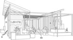 Retail Structure with Shipping Container Space