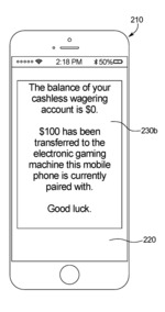 COORDINATING FUND TRANSFERS BETWEEN A GAMING DEVICE AND A GAMING ESTABLISHMENT ACCOUNT UTILIZING A MOBILE DEVICE