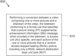 SIGNALING OF PICTURE INFORMATION IN ACCESS UNITS