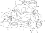 CHASSIS FOR A MOTOR VEHICLE WITH VARIABLY ADJUSTABLE RIDE HEIGHT