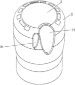 Endoscope having a wide-angle lens and a working channel