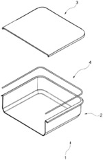 Sterile container comprising a vapour-permeable seal