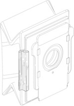 Latch for a filtering device