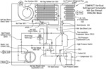 Water source heat pump head pressure control for hot gas reheat