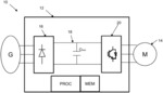 Sensorless control of a motor by variable frequency signal injection