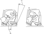 Dynamic backward seat sliding after impact in a commercial vehicle