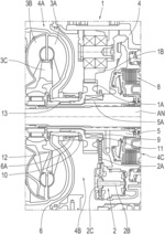 Motor vehicle transmission with a power take-off