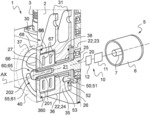 Actuator provided with a fluid-damped fuse system, and a vehicle provided with the actuator