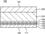 Light emitting element including flexible plate-like portion and fixation member fixing flexible plate-like portion